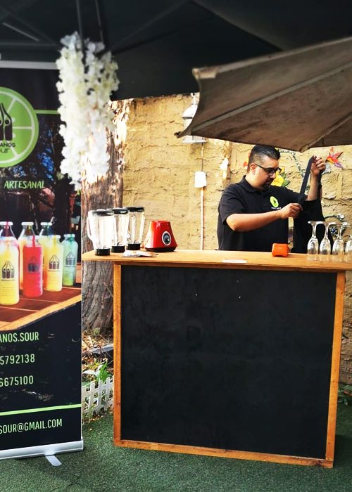 barra de pisco sour